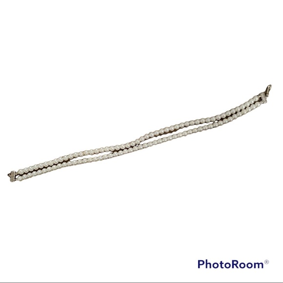 🌸 PEARL CHOKER NECKLACE & BRACELET SET (Youth/Child Size) - Picture 2 of 10